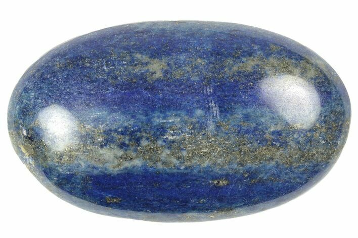 Polished Lapis Lazuli Palm Stone - Pakistan #250665